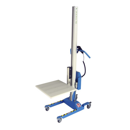Sollevatore per carrello - E - Advanced Handling - a batteria / con piano di appoggio / in acciaio inossidabile