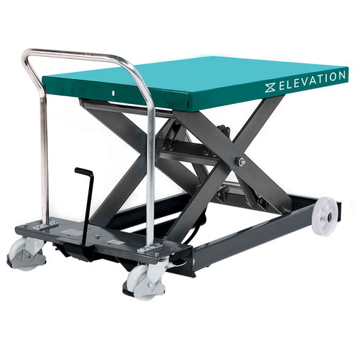 Tavola elevatrice a doppia forbice - Advanced Handling - idraulica / a pedale / mobile