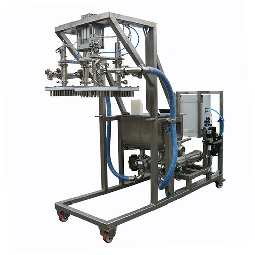 Riempitrice automatica - LINE 25 - Telm srl - per crema / per vaschette / per prodotti alimentari