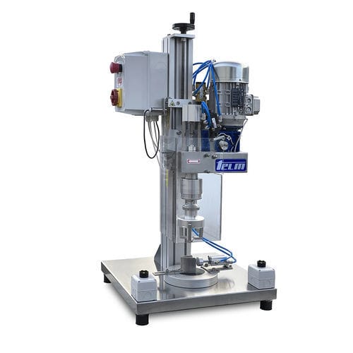 Incapsulatrice elettrica - Telm srl - semiautomatica / per bottiglie / per tappi ad avvitamento in plastica