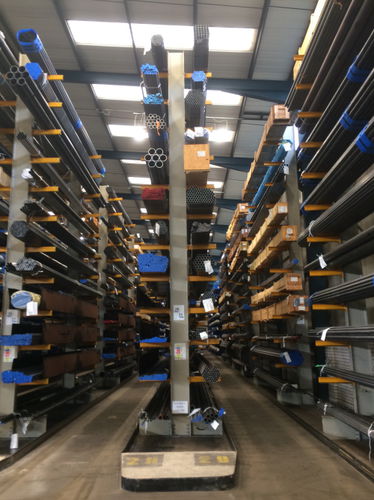 Scaffalatura cantilever - Wickens - regolabile / per carichi lunghi / per tubi