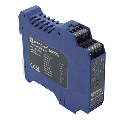 Relè di sicurezza di arresto di emergenza - SG4-00VA000R2 - wenglor sensoric GmbH - su guida DIN