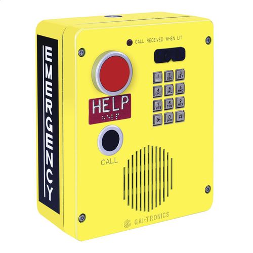 Telefono di emergenza - 394AL-004 - GAI-TRONICS - analogico / resistente alle intemperie / a muro