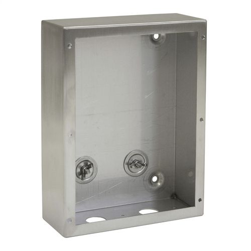 Scatola sporgente - 238-001FS - GAI-TRONICS - rettangolare / in acciaio inossidabile / da esterno
