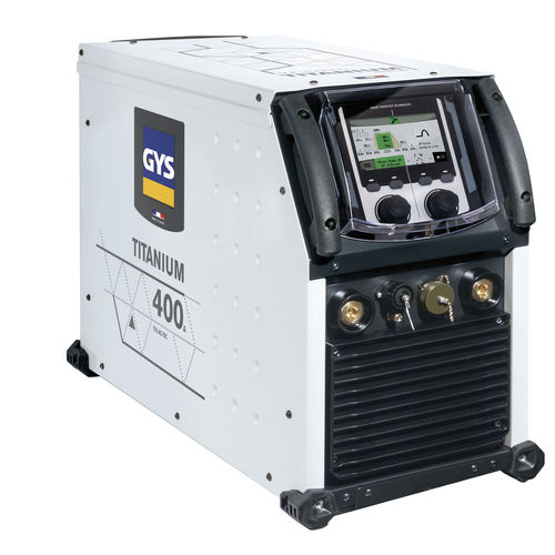 Saldatrice TIG - TITANIUM 400 AC/DC - GYS - DC / AC / per acciaio