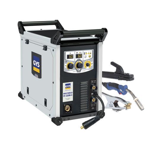 Saldatrice MMA - MULTIWELD FV 220 M-C - GYS - MIG-MAG / a elettrodi / a filo animato