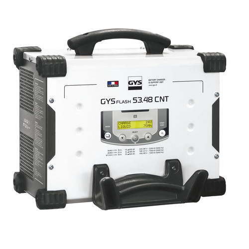 Caricabatteria per veicolo elettrico - GYSFLASH 53.48 CNT FV - GYS - per automobile / per carrello elevatore / portatile