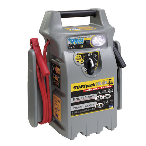Caricatore avviatore di batteria per automobile - STARTPACK TRUCK - GYS - per veicolo pesante / 12 V / 24 V