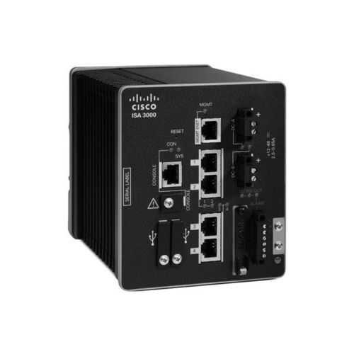 Piattaforma di sicurezza di rete su guida DIN - ISA3000 - Cisco Systems - su rack / firewall / Ethernet