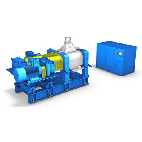 Mulino per gomma - Eldan Recycling A/S - per polveri / a cilindri / orizzontale