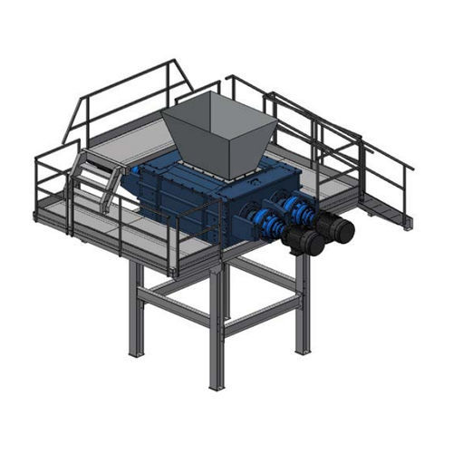 Trituratore a 2 alberi - TSCC1200 series - Eldan Recycling A/S - per rifiuti