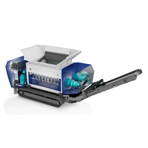 Trituratore primario - MERAK 2800 - Lindner Recyclingtech GmbH - secondario / monoalbero / per legno