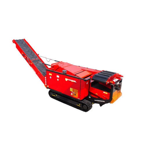 Trituratore secondario - NZS 1000 series - HAMMEL Recyclingtechnik GmbH - monoalbero / per legno / carta