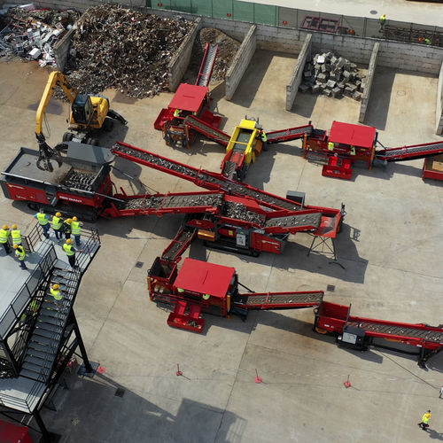 Unità di riciclaggio di metalli - HAMMEL Recyclingtechnik GmbH - per separazione di metalli / su linea di processo