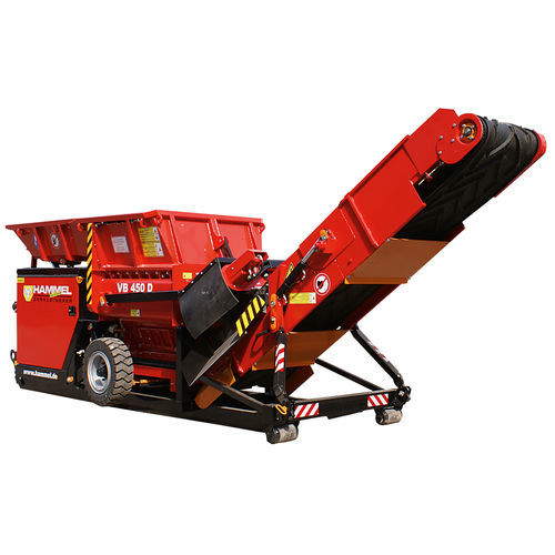 Trituratore primario - VB 1500 series - HAMMEL Recyclingtechnik GmbH - a due alberi / di metallo / per rifiuti solidi sfusi