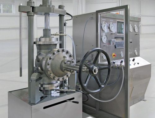 Banco di prova verticale - VCB30-S - Ventil Test Equipment BV - di pressione / controllabile tramite PC / per valvole di arresto