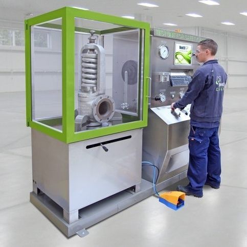 Banco di prova di pressione - VC40-SRV - Ventil Test Equipment BV - controllabile tramite PC / per valvole di sicurezza / digitale