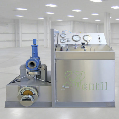 Banco di prova di pressione - VC40SP-T4  - Ventil Test Equipment BV - semiautomatico / per valvole di scarico / compatto