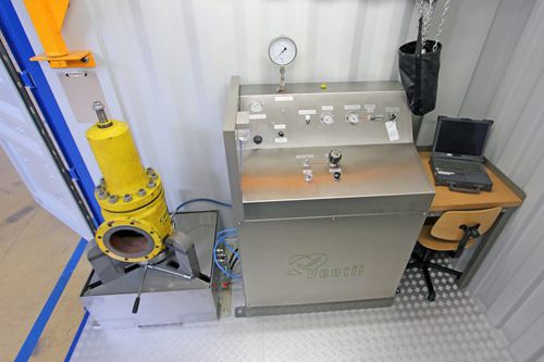 Banco di prova di pressione - VC25-CC  - Ventil Test Equipment BV - controllabile tramite PC / per valvole di scarico / compatto