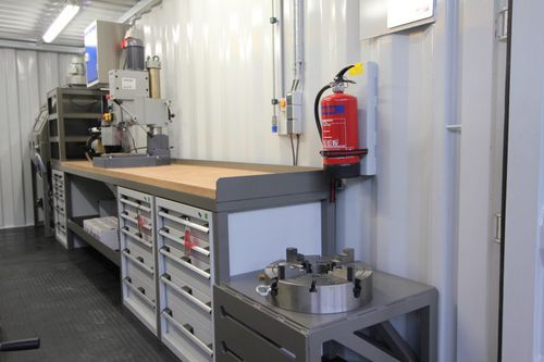 Impianto di prova e riparazione mobile - CT20-2  - Ventil Test Equipment BV - per valvole di scarico