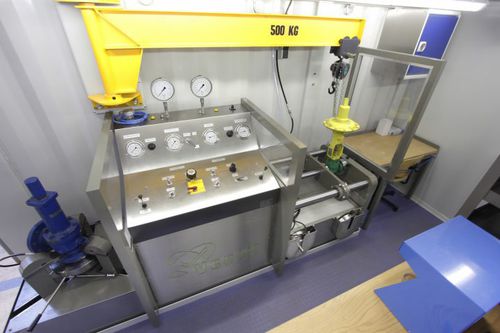 Impianto di prova e riparazione per valvole di scarico - CT20-4 - Ventil Test Equipment BV - per valvole / mobile