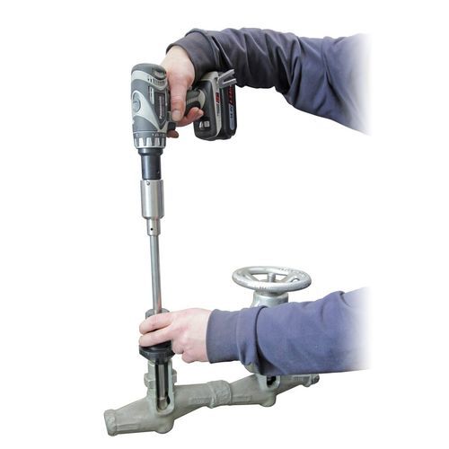 Lappatrice pneumatica - POLIR F6 - Ventil Test Equipment BV - portatile / per sfere per valvole