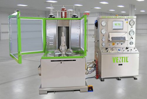 Banco di prova di pressione - VC25-SRV-FL5 - Ventil Test Equipment BV - controllabile tramite PC / per valvole di scarico / industriale