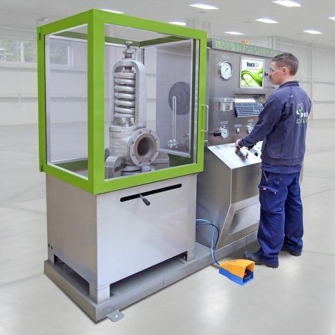 Banco di prova per valvole di scarico - VC25-SRV - Ventil Test Equipment BV - di pressione / controllabile tramite PC / digitale
