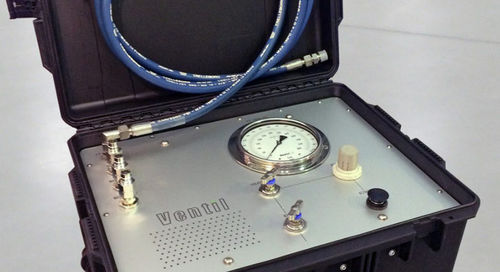 Apparecchio per prove di pressione - ORION LM1500 - Ventil Test Equipment BV - semiautomatico / per condotto / per recipiente sotto pressione