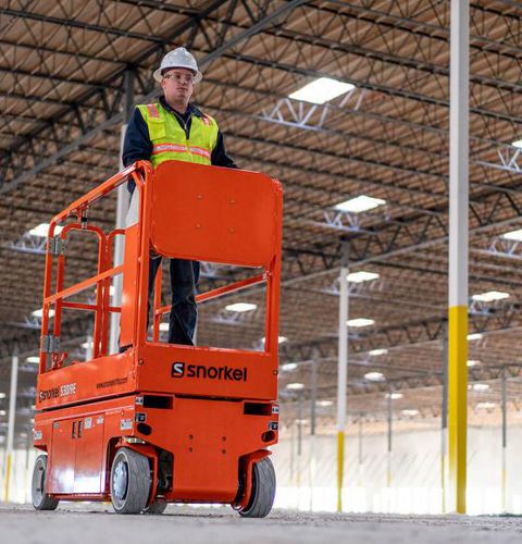 Piattaforma elevatrice a forbice semovente - S3019E - Snorkel - elettrica / compatta