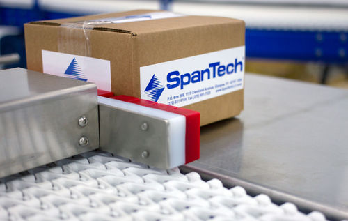 Smistatore ottico - SpanTech - automatico / per linea di imballaggio / a nastro