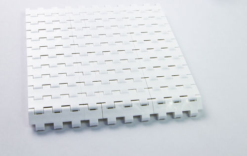Catena di trasporto in plastica - SpanTech - a cerniera / a doghe / modulare
