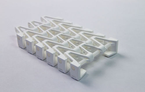 Catena di trasporto in plastica - MONOSPAN - SpanTech - a maglie monoblocco / modulare / flessibile