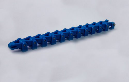 Catena di trasporto in plastica - MINILINK® - SpanTech - a rulli / per l'industria agroalimentare / modulare