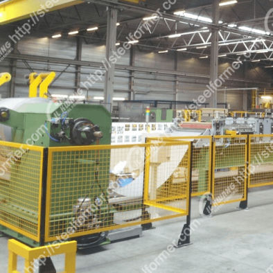 Profilatrice per profilati - IKS-TI185 - IL KWANG METAL FORMING Company - per pannelli per copertura / con taglio