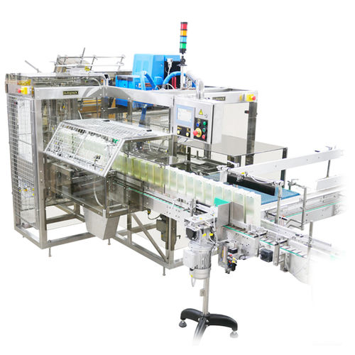Invaschettatrice laterale - CZA-CUA series - Autopack Co., Ltd. - orizzontale / automatica / di vassoi