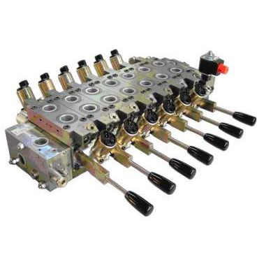Distributore idraulico a cassetto - APV-16 - FLUIDEA - con azionamento manuale / elettroidraulico / sezionale