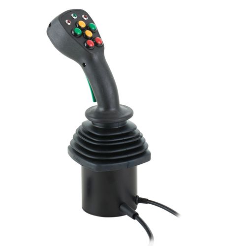 Joystick con potenziometro - JEOP - FLUIDEA - 2 assi / con pulsanti