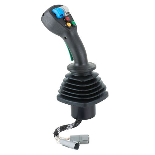 Joystick ad effetto Hall - JEP2 - FLUIDEA - 2 assi / compatto / con pulsanti
