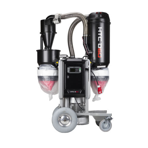 Aspiratore a secco - HTC D60 - HTC Professional Floor Systems - elettrico / mobile / inerziale