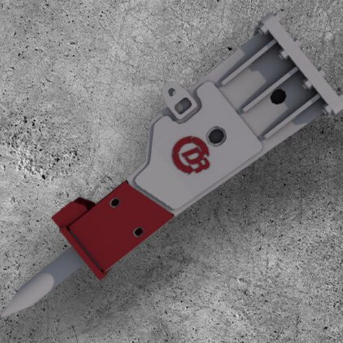 Martello picconatore idraulico - DSB & DFX-Series - Demarec - per cantiere
