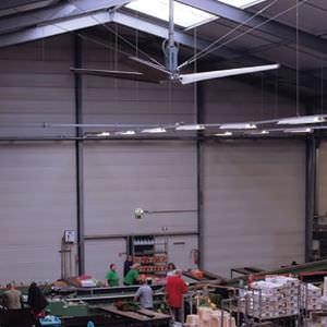 Ventilatore assiale - XL3 - Caljan Rite-Hite - di raffreddamento / industriale / per grandi volumi