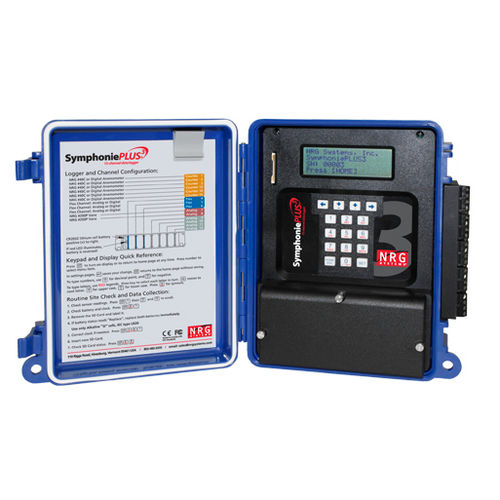 Registratore di dati universale - SymphoniePLUS®3 - NRG Systems - con display / resistente alle intemperie / climatico