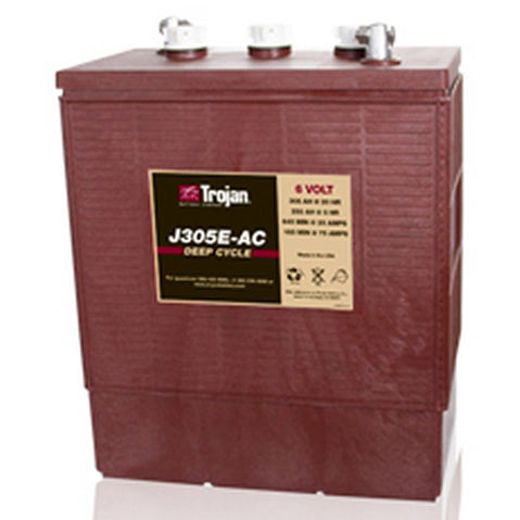 Batteria a blocco - J305E-AC  - Trojan Battery Company - 6 V / deep cycle / ad elettrolita liquido