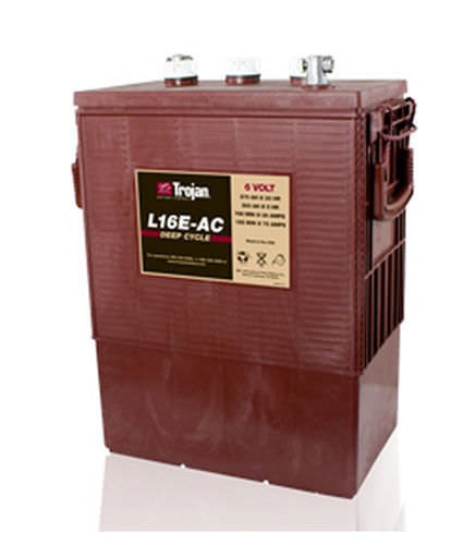 Batteria a blocco - L16E-AC - Trojan Battery Company - 6 V / deep cycle / ad elettrolita liquido