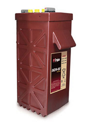 Batteria a blocco - IND9-6V - Trojan Battery Company - 6 V / deep cycle / ad elettrolita liquido