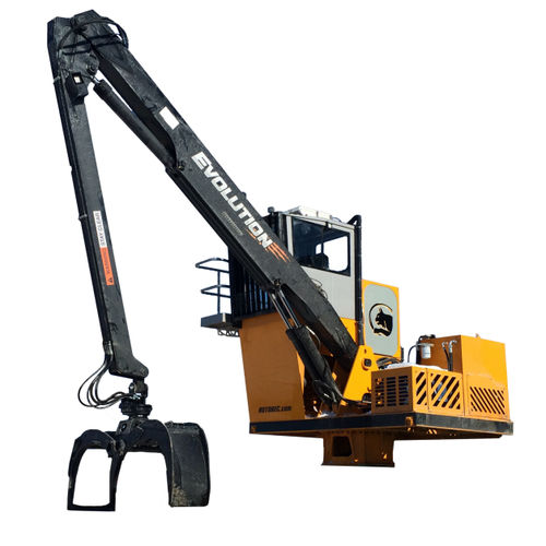 Macchina di movimentazione materiali fissa - EVOLUTION SM series  - Rotobec Inc. - elettrica