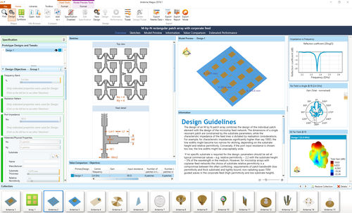 Software di modellizzazione - Antenna Magus - SIMULIA - di progettazione / di basi di dati / di valutazione