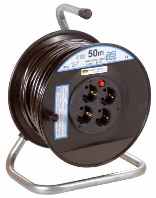 Avvolgitore di cavi - H05VV-F 3G1,5 - as - Schwabe GmbH - manuale / trasportabile