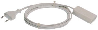 Cavo di estensione di alimentazione elettrica flessibile - 2.5 A, 250 V, 2 - 5 m  - as - Schwabe GmbH
